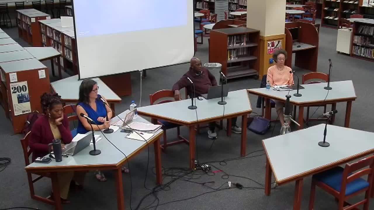 Amherst School Committee:  September 16th, 2025