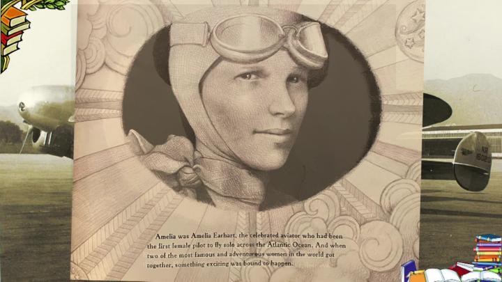 Thumbnail image for Cosette's Enchanted Journey's Ep. 106: ”Amelia and Eleanor Go For a Ride” Pam Muñoz Ryan